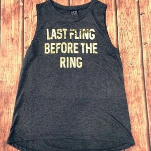 Modern Lux 'Last Fling Before the Ring' shirt